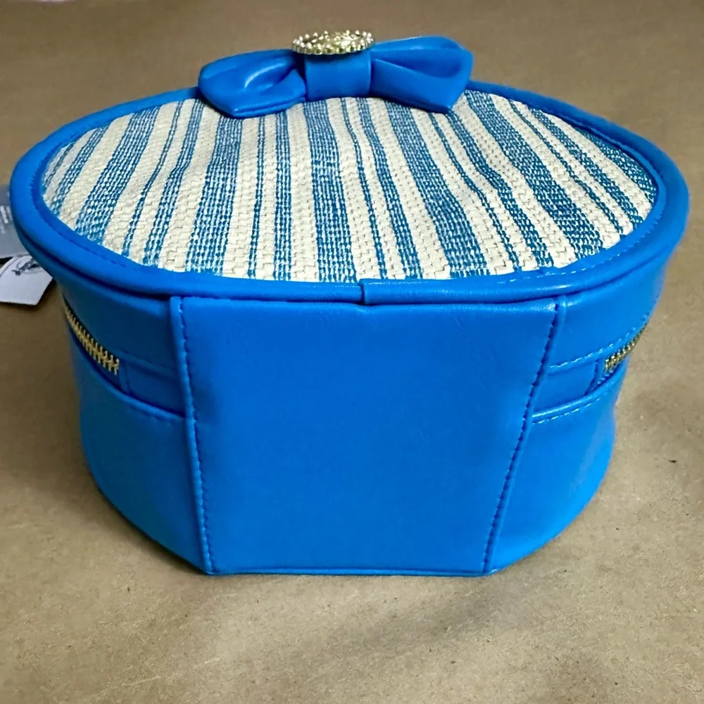 NWT Disney Parks Main Street USA The Dapper Dans Blue Crossbody Handbag